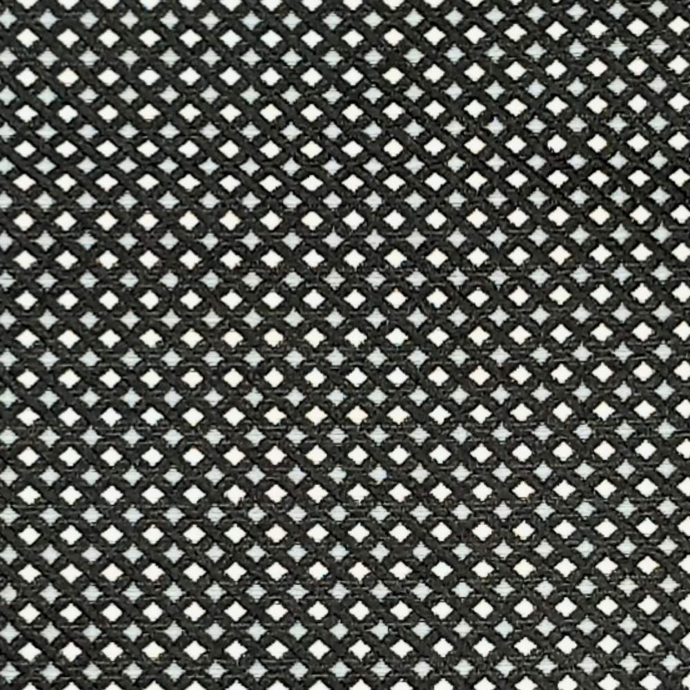 Black GeometricMicrofiber Necktie Pocket Square Combo