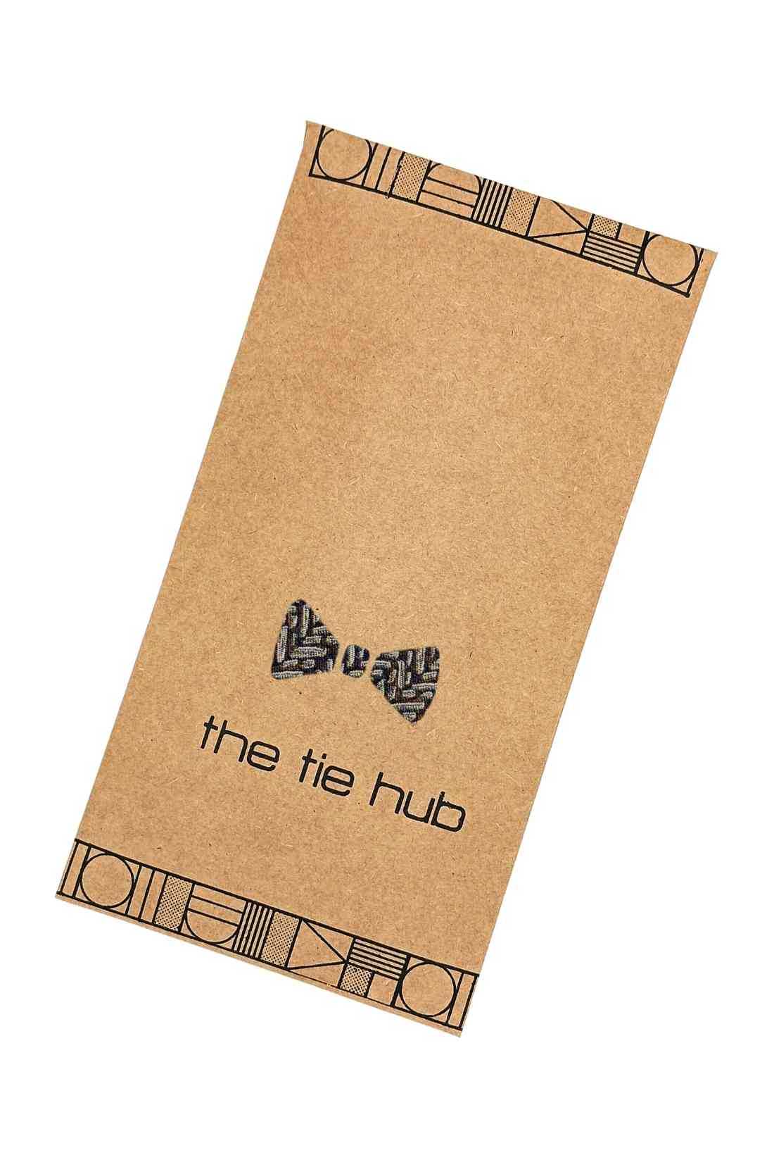 Brown Bamboo Silk Necktie For Men | Textured Weave Design