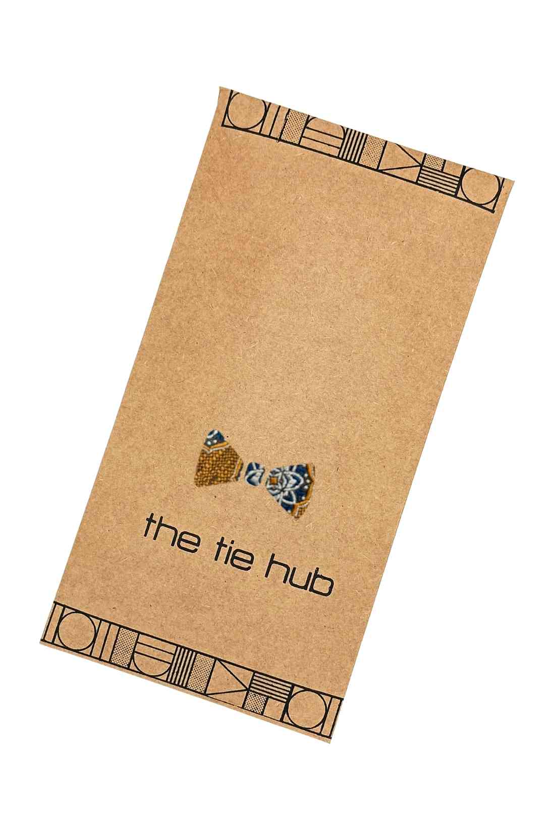 Mustard Bamboo Silk Necktie For Men | Medallion Jacquard Design