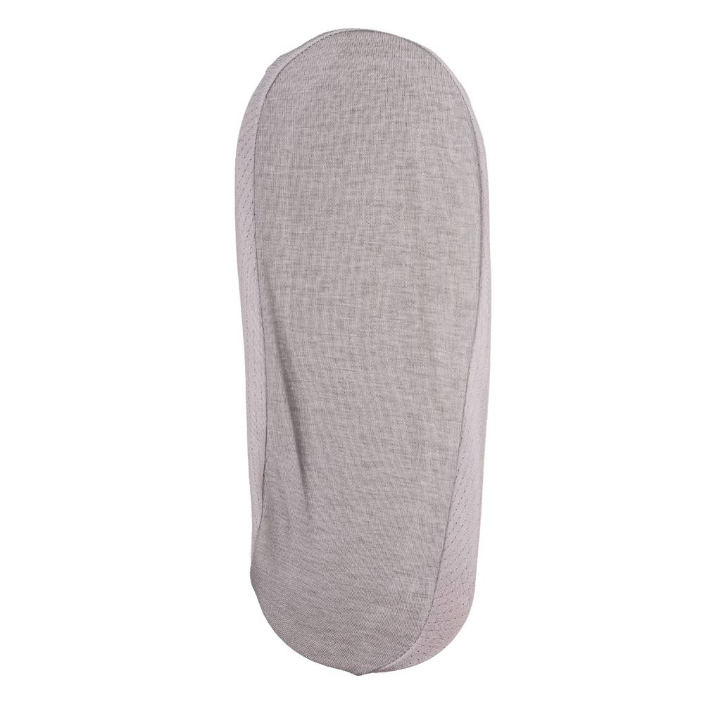 Grey Breathable Solid No Show Loafer Socks (Pack of 3) β Anti-Slip, Comfortable & Lightweight Socks for Men | Premium Daily Wear